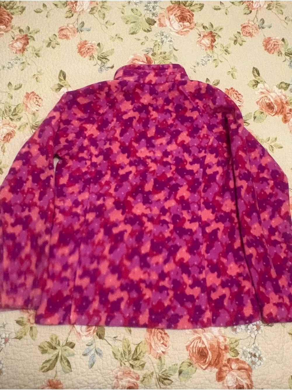 Columbia Pink Fullzip Fleece Jacket - Girls Size X-Large